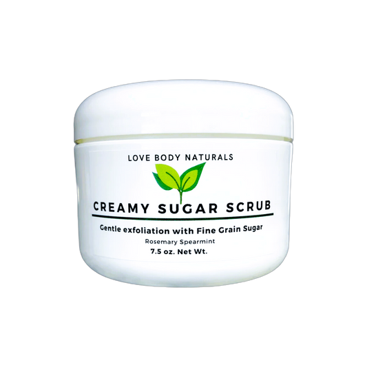 Handmade All Natural Creamy Sugar Scrub