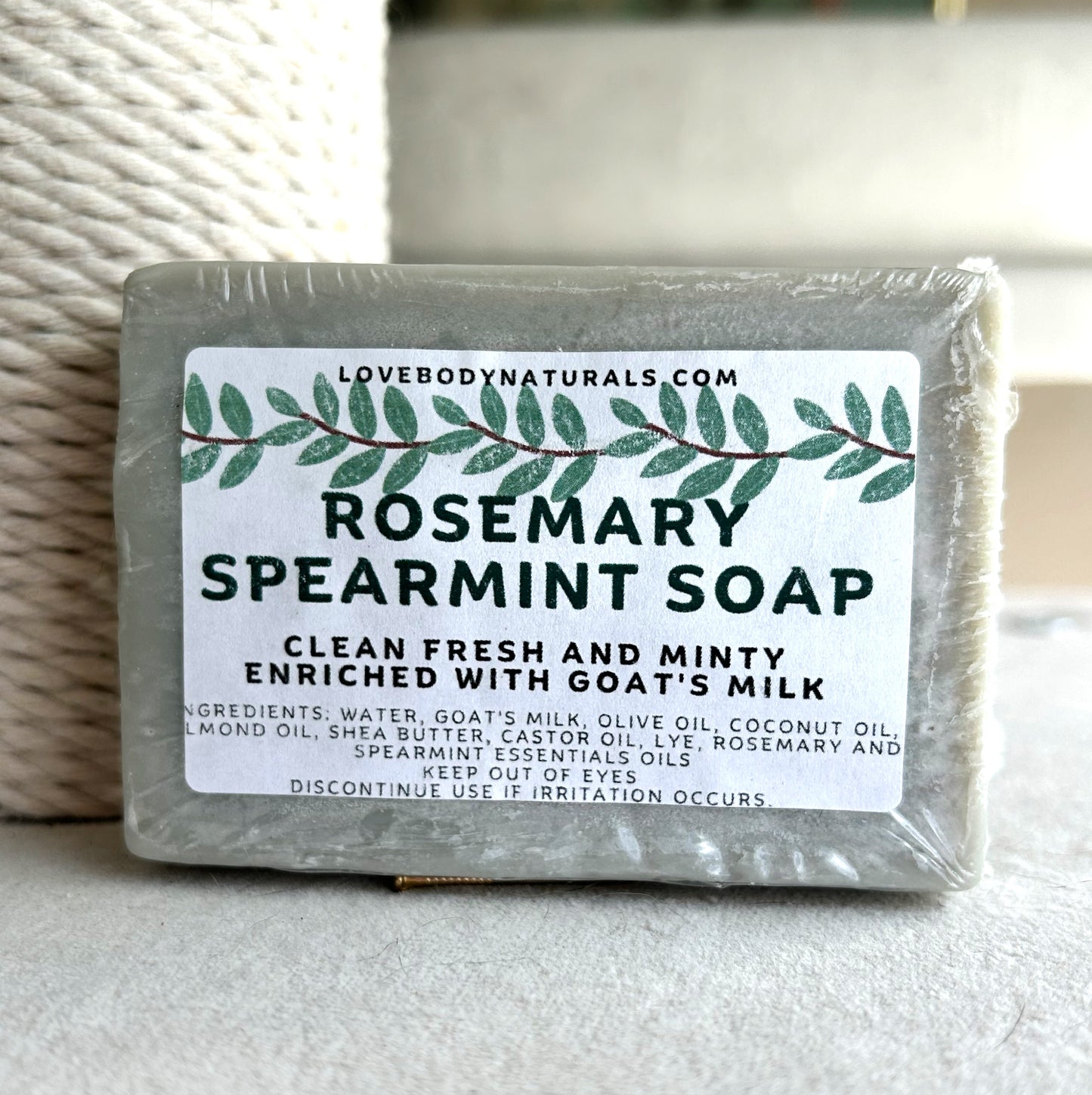 Rosemary Spearmint Energizing Soap