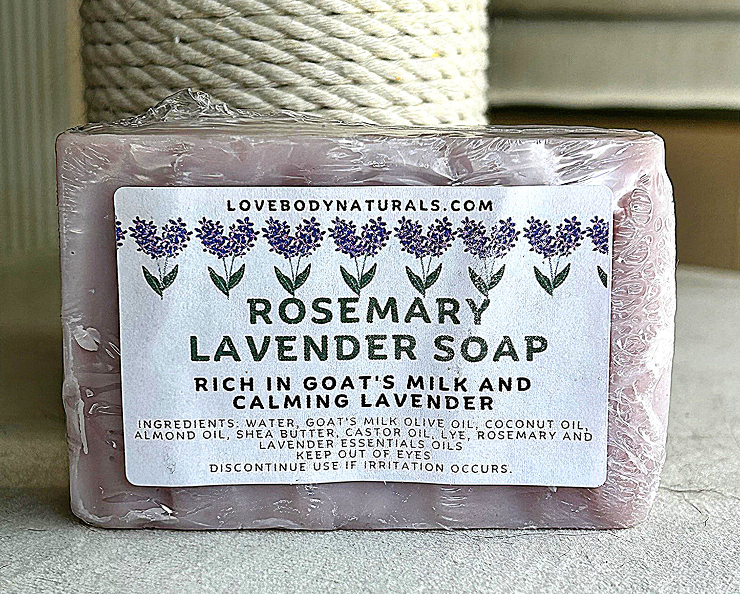 Rosemary Lavender Calming Soap