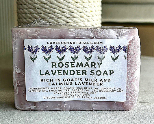 Rosemary Lavender Calming Soap