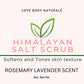 Himalayan Salt Scrub